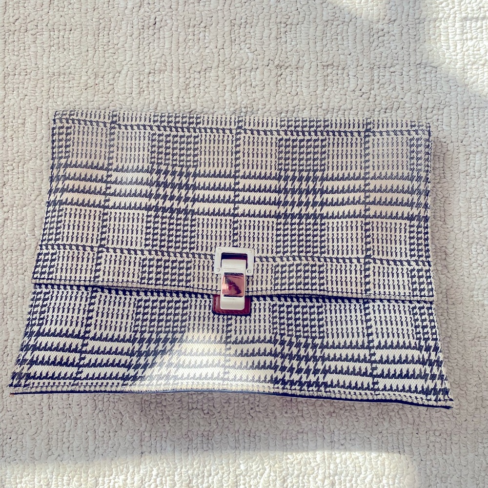 Stunning Proenza Schouler large clutch bag.